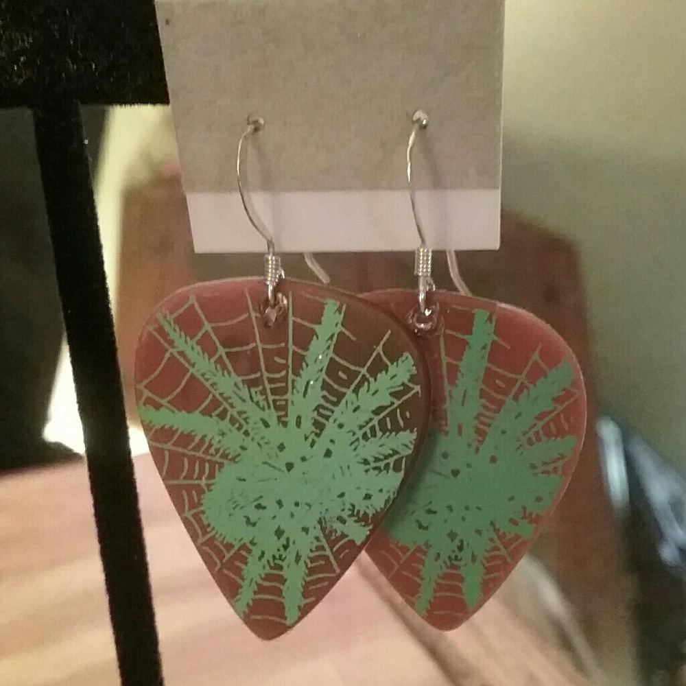 Guitar Pick Earrings